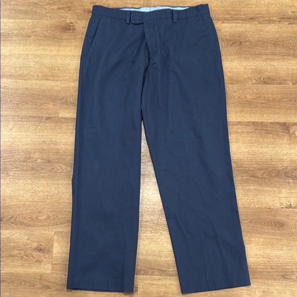 Men's Kirkland Navy Dress Pants 38x32